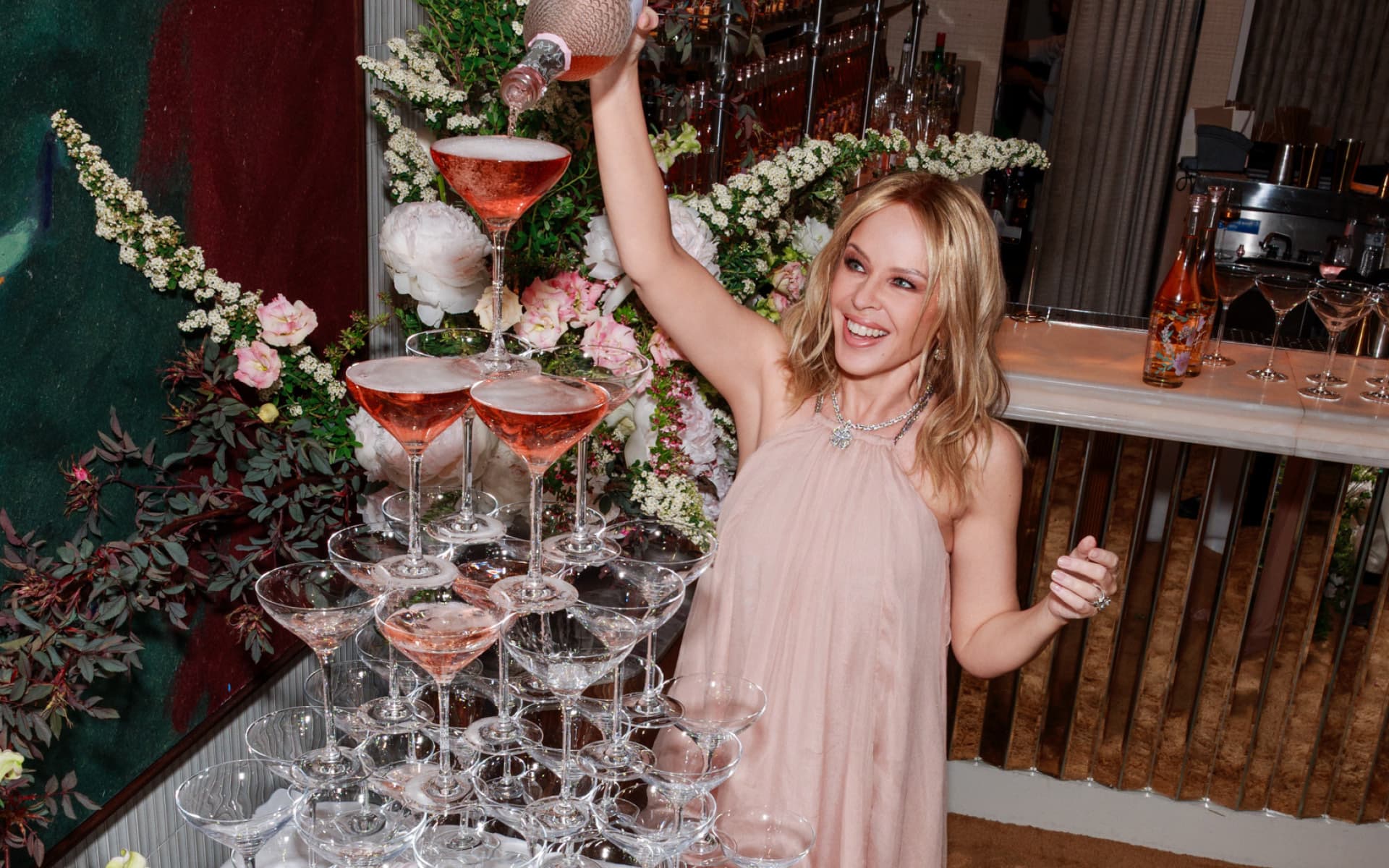 Kylie Minogue Celebrated Turning 57 With A Surprise Blessed Madonna Set – And Plenty Of Rosé